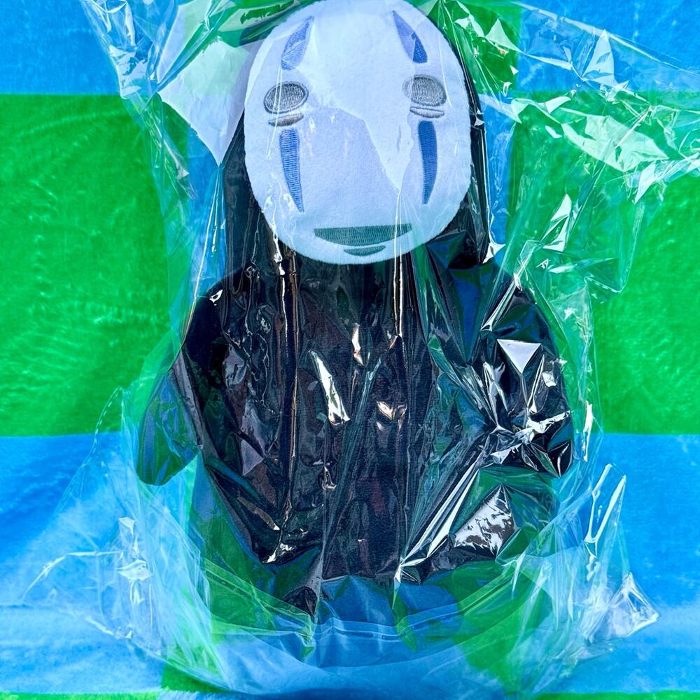 Spirited Away No Face Plush SEALED Friendly Japanese Spirit Kaonashi